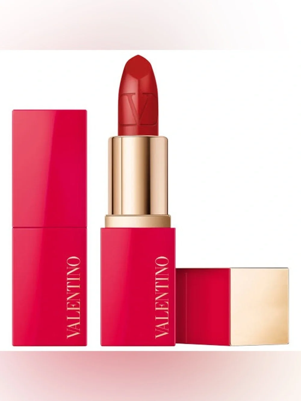 Valentino Minirosso 217A Satin Lipstick - Ethereal Red Shade